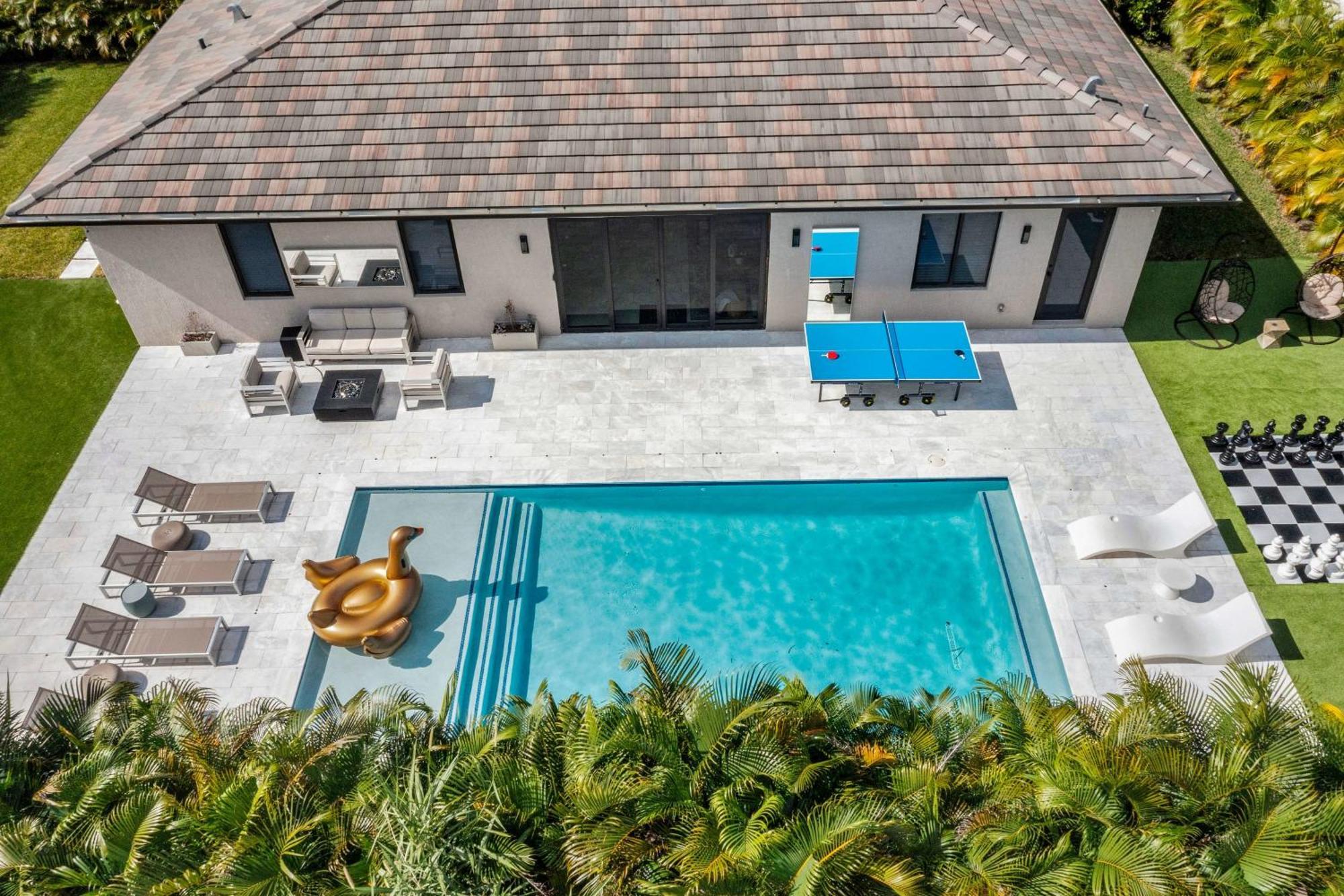 Luxury Villa Amara W/Heated Pool/Sauna/Gym/Bbq Miami Zewnętrze zdjęcie